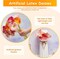 24 Pieces Artificial Gerbera Daisies Flowers Fake Daisy Faux Flowers Bouquet 15 Inch for Wedding Bridal Bouquet Party Home Kitchen Decor (White,Pink,Yellow,Orange,Rose,Coral)